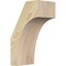 Ekena Millwork 4"W x 6"D x 10"H Westlake Rough Sawn Knee Brace, Douglas Fir BRC04X06X10WTL00RDF - alternate 1